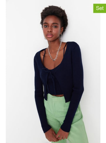 trendyol 2tlg. Set in Dunkelblau