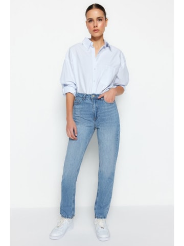 trendyol Spijkerbroek - regular fit - blauw