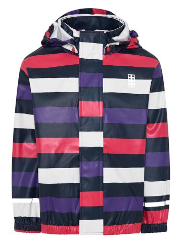 LEGO Regenjas "Jamaica" donkerblauw/roze/wit