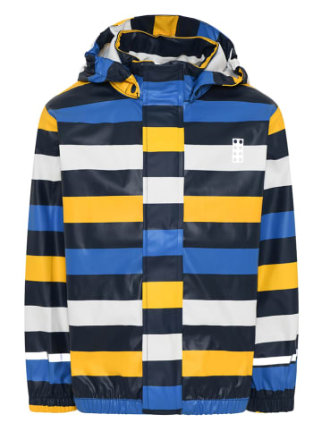 LEGO Regenjacke "Jonathan" in Blau/ Gelb/ Weiß