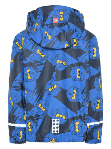 LEGO Kurtka przeciwdeszczowa "Jonathan" w kolorze niebieskim