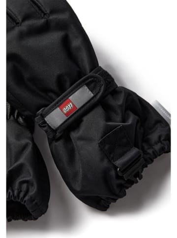 LEGO Ski-/ Snowboardhandschuhe "Atlin" in Schwarz