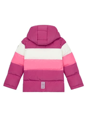 LEGO Steppjacke "Jipe" in Pink/ Rosa/ Weiß