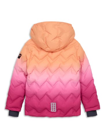 LEGO Kurtka narciarska "Jested 709" w kolorze pomarańczowo-różowym