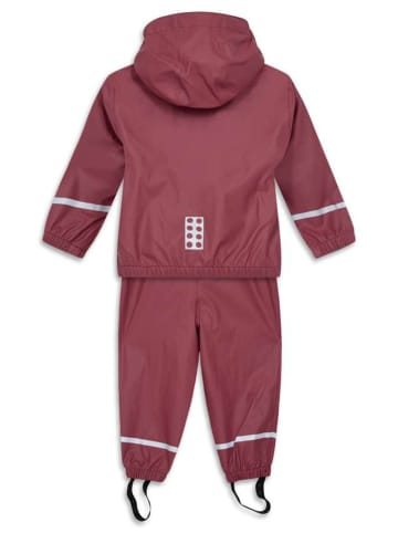 LEGO 2-delige regenoutfit rood
