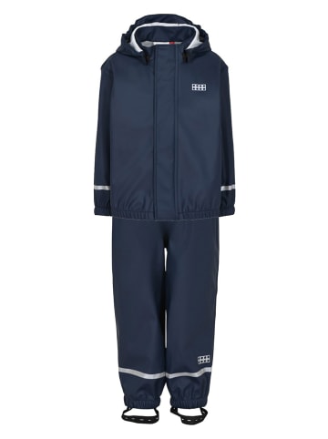 LEGO 2-delige regenoutfit "LWJIVAN 200" donkerblauw