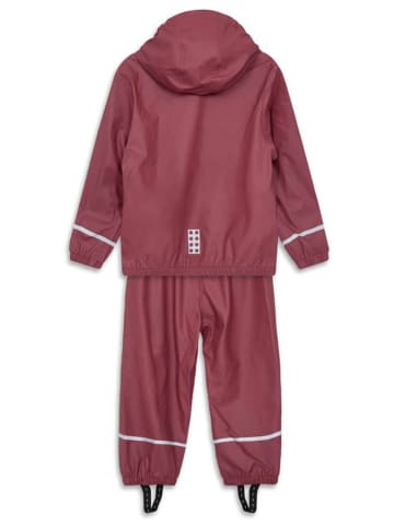 LEGO 2-delige regenoutfit rood