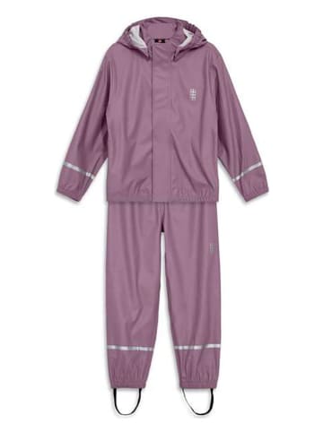 LEGO 2-delige regenoutfit paars