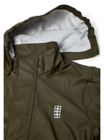 LEGO 2-delige regenoutfit kaki