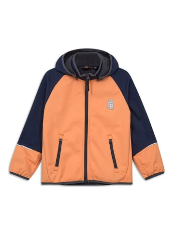 LEGO Softshelljas oranje/donkerblauw