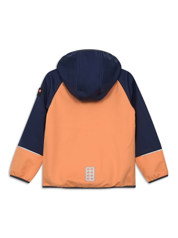 LEGO Softshelljas oranje/donkerblauw