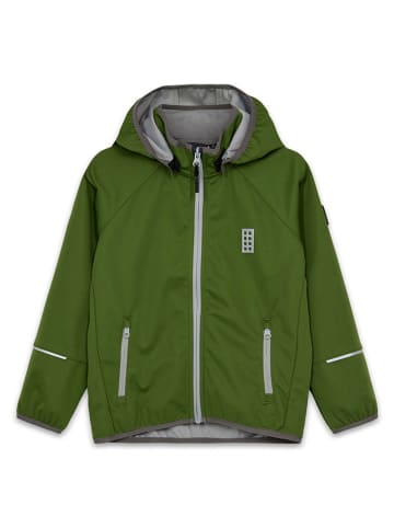 LEGO Kurtka softshellowa w kolorze zielonym