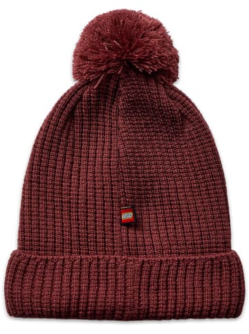 LEGO Muts met pompon "Aris 702" rood
