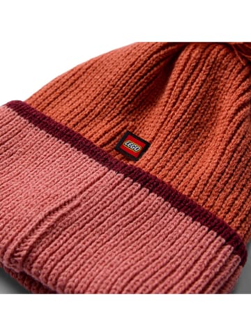 LEGO Muts met pompon "Aris 801" rood