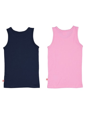 LEGO 2er-Set: Tops in Dunkelblau/ Rosa