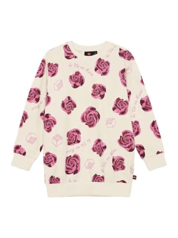 LEGO Tunika in Creme/ Pink