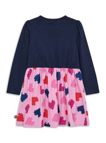 LEGO Kleid in Dunkelblau/ Pink