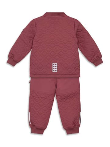 LEGO 2tlg. Thermooutfit in Rot