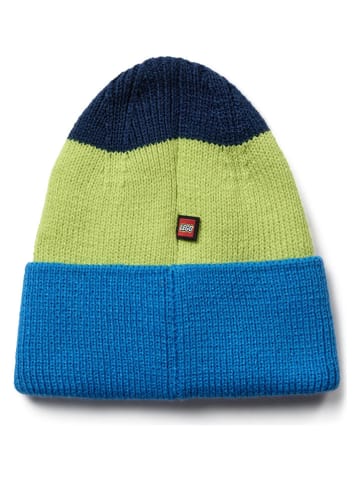 LEGO Czapka "Agan 803" w kolorze niebiesko-żółtym