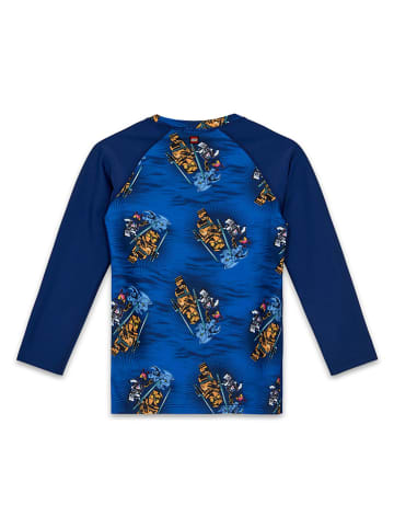 LEGO Badeshirt in Dunkelblau/ Orange