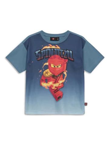 LEGO Koszulka w kolorze niebieskim ze wzorem