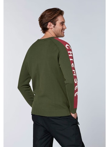 Chiemsee Sweter "Skeddalen" w kolorze zielonym