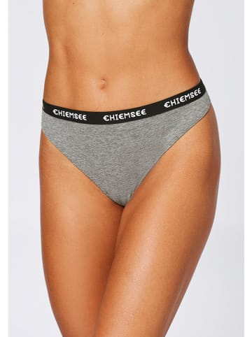 Chiemsee Stringi (3 pary) w kolorze szarym