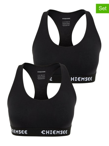 Chiemsee 2er-Set: Sport-BH in Schwarz