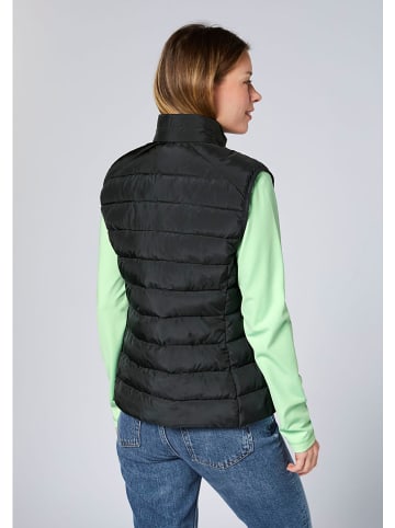 Chiemsee Doorgestikte bodywarmer zwart