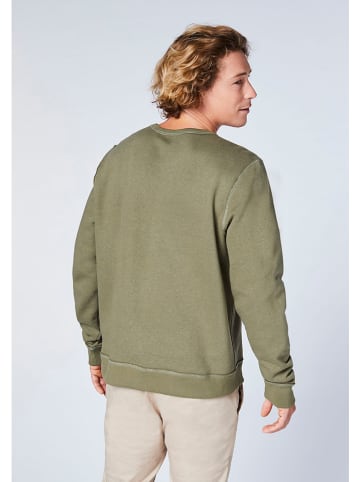 Chiemsee Sweatshirt "Teide" in Khaki