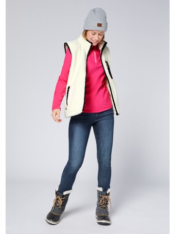 Chiemsee Kamizelka polarowa w kolorze białym