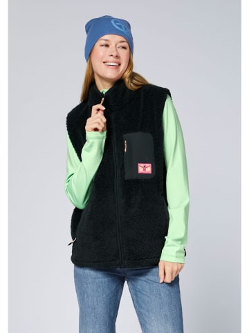 Chiemsee Fleeceweste in Schwarz