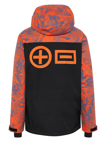 Chiemsee Ski-/snowboardjas zwart/oranje