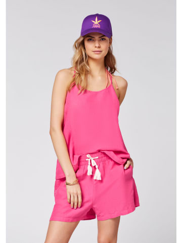 Chiemsee Linnen top "Bastia" roze