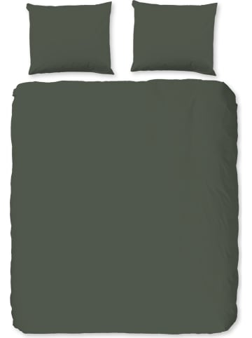 Hip Satijnen beddengoedset groen