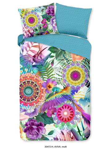 Hip Satin-Bettwäsche-Set "Aviva" in Bunt