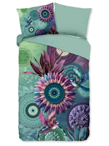 Hip Satin-Bettwäsche-Set ''Vespera'' in Mint