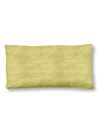 Hip Satin-Kissenbezug "Xabine" in Limette
