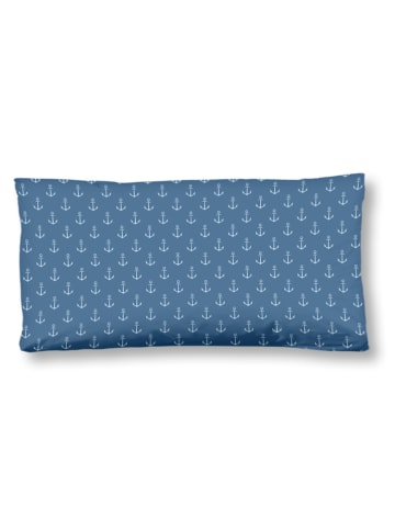 Hip Satijnen kussensloop "Aldiana" blauw