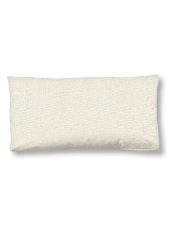 Descanso Satin-Kissenbezug "Maysa" in Creme