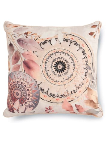 Hip Poduszka "Afina" w kolorze jasnoróżowo-jasnoszarym