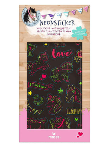 moses. 2-delige set: stickervel ‘Paarden’ meerkleurig - vanaf 3 jaar