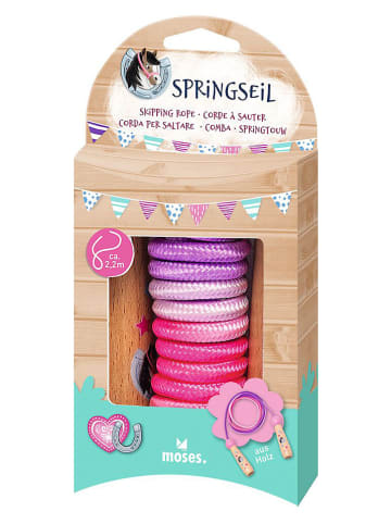 moses. Springseil  ''Pferde'' in Pink/ Lila - ab 6 Jahren