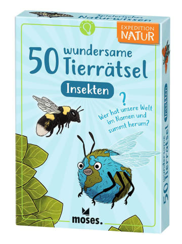 moses. Kartenspiel "50 wundersame Tierrätsel - Insekten" - ab 7 Jahren