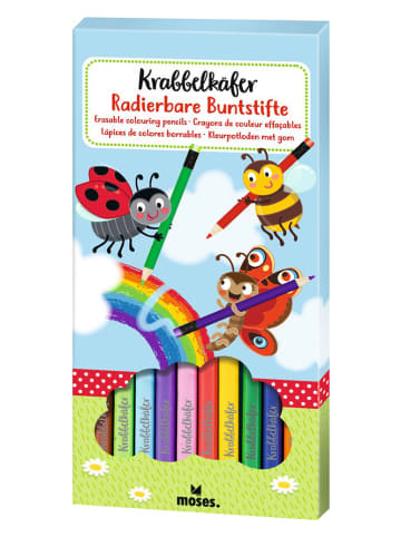 moses. Buntstifte mit Radierer "Krabbelkäfer"