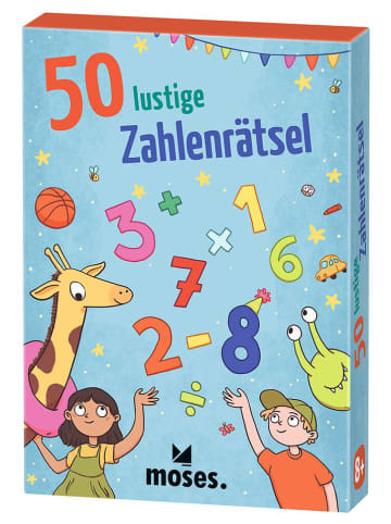 moses. Gra karciana "50 fun number puzzles" - 8+