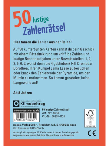 moses. Kaartspel "50 Vrolijke Cijferpuzzels" - vanaf 8 jaar