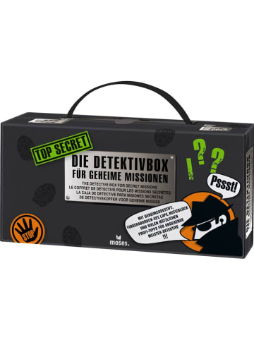 moses. Detektivbox "Top Secret" in Schwarz - ab 8 Jahren