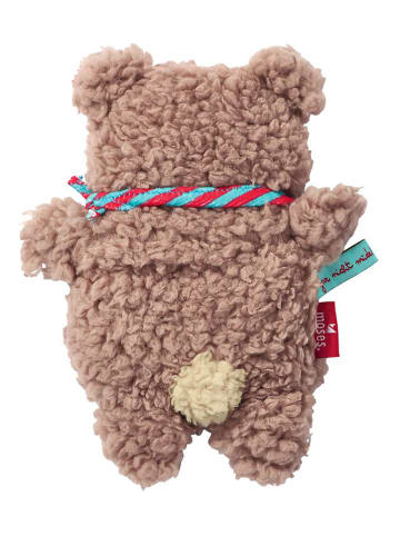 moses. Poduszka "Bear" w kolorze jasnobrązowym z pestkami wiśni - 24 m+