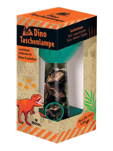 moses. Zaklamp "Dino" groen - vanaf 3 jaar